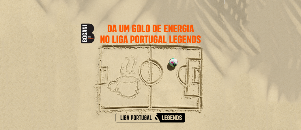 Bogani É O Café Oficial Da Liga Portugal Legends